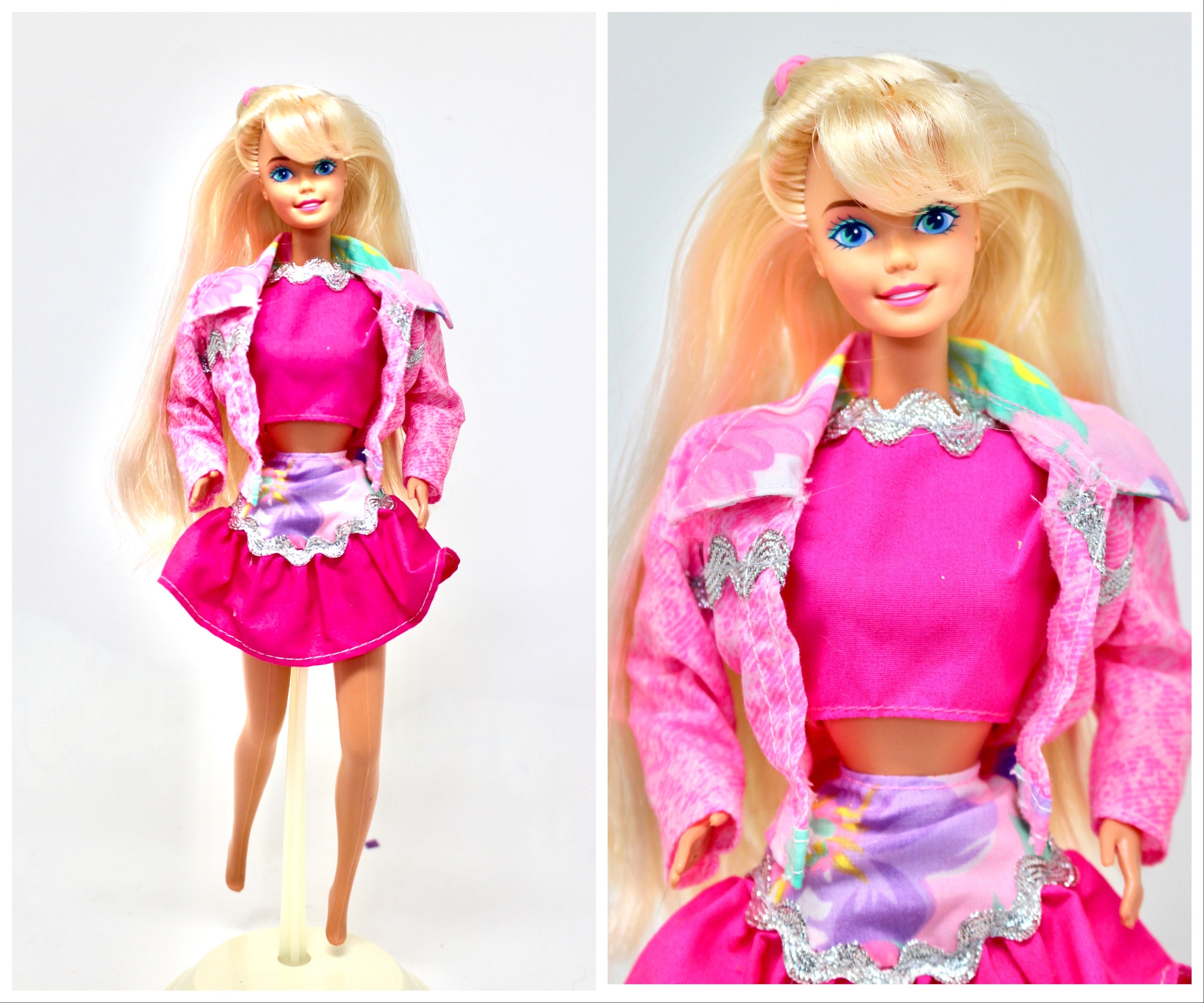 Yoga/pilates/tennis Shoes/working Out Barbie/1993/pre-owned