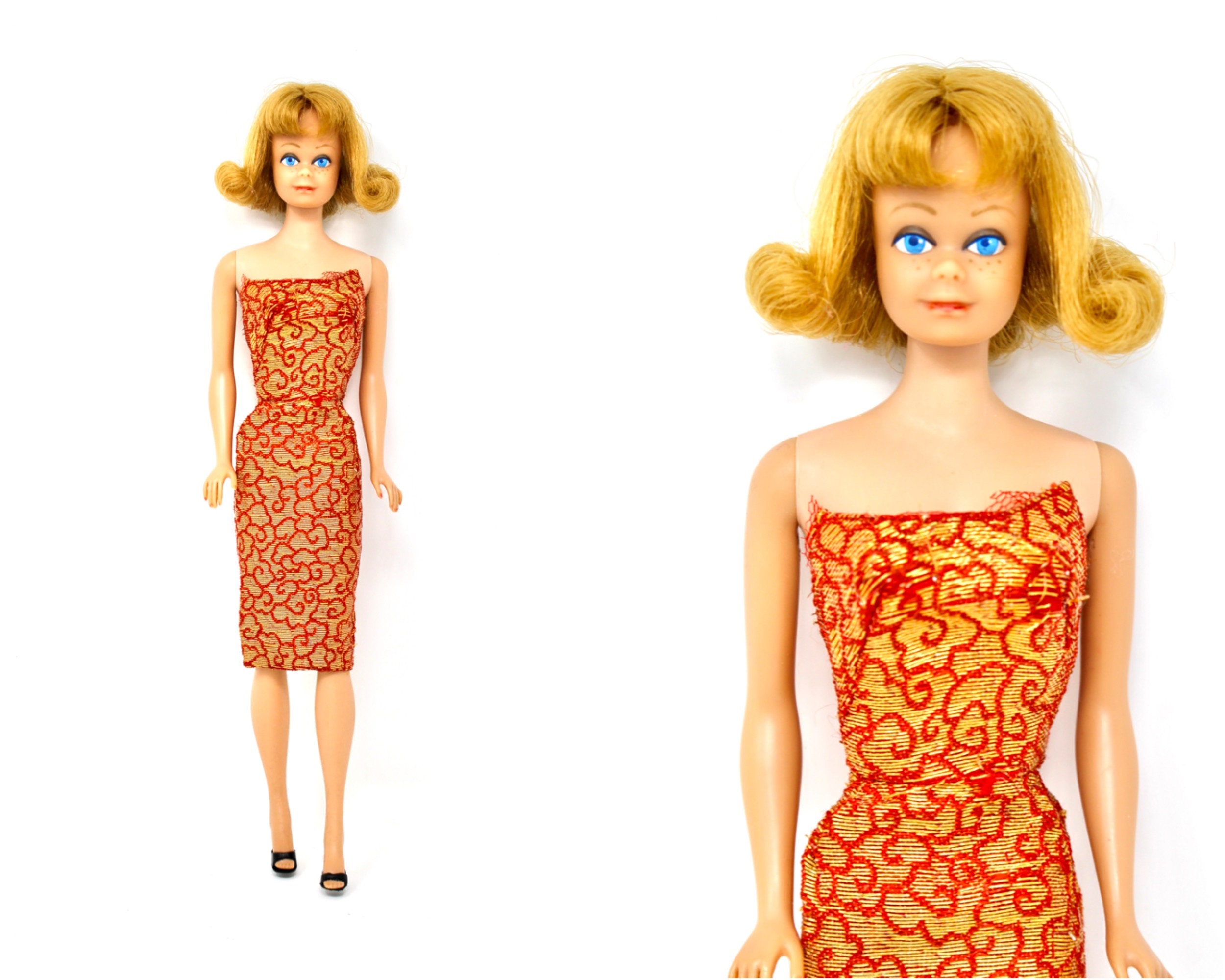 onze Profeet toegang 1963 Midge Barbie Pop dragen 992 Golden Elegance Barbie - Etsy Nederland