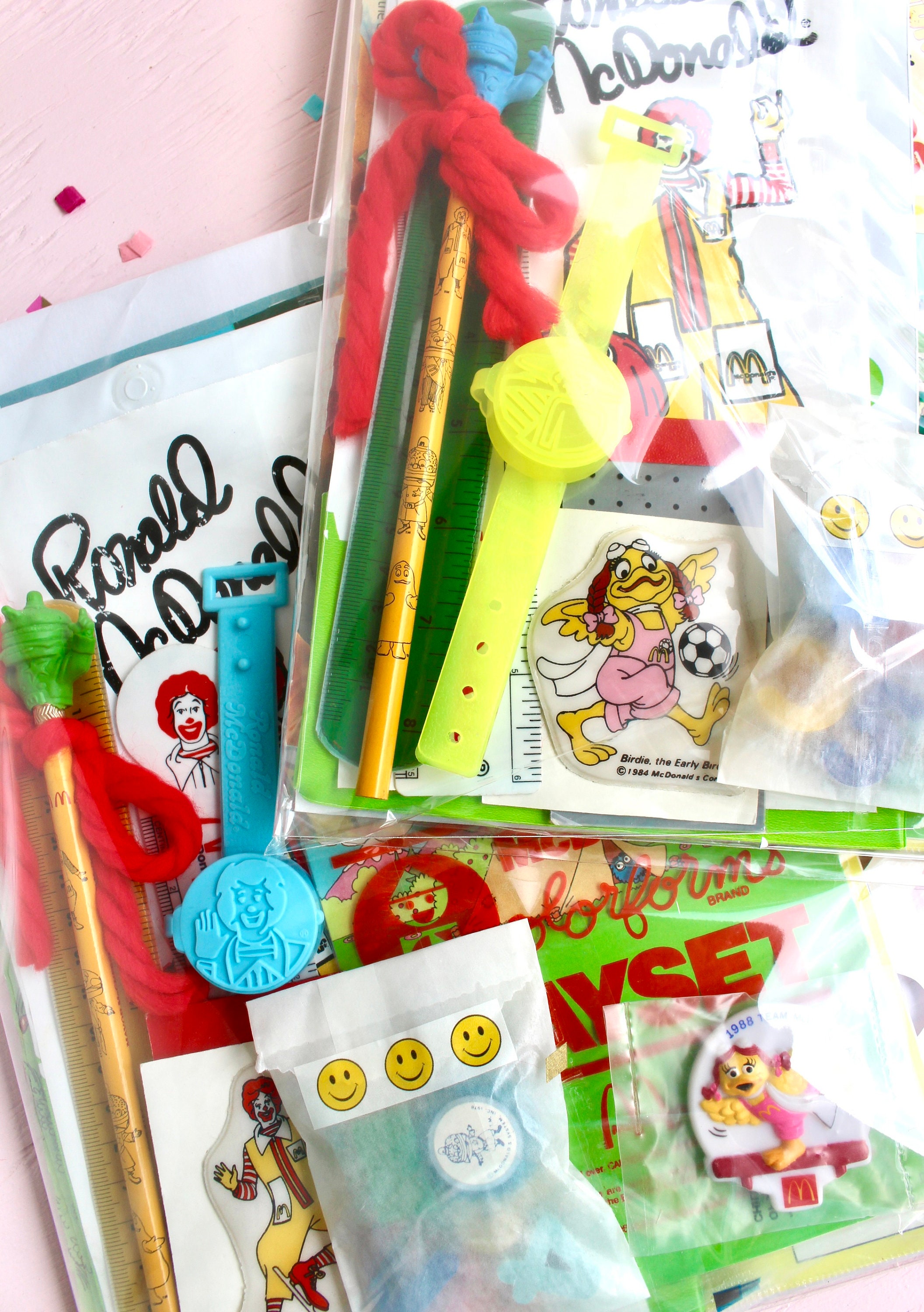 Mcdonalds Back to School Fun Pack Vintage 80s Nostalgia - Etsy