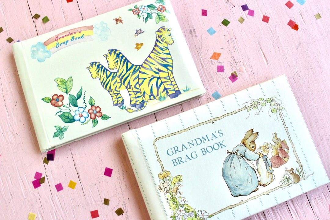 Grandma Brag Book Photo Album Choose Your Own Vintage 90s - Etsy