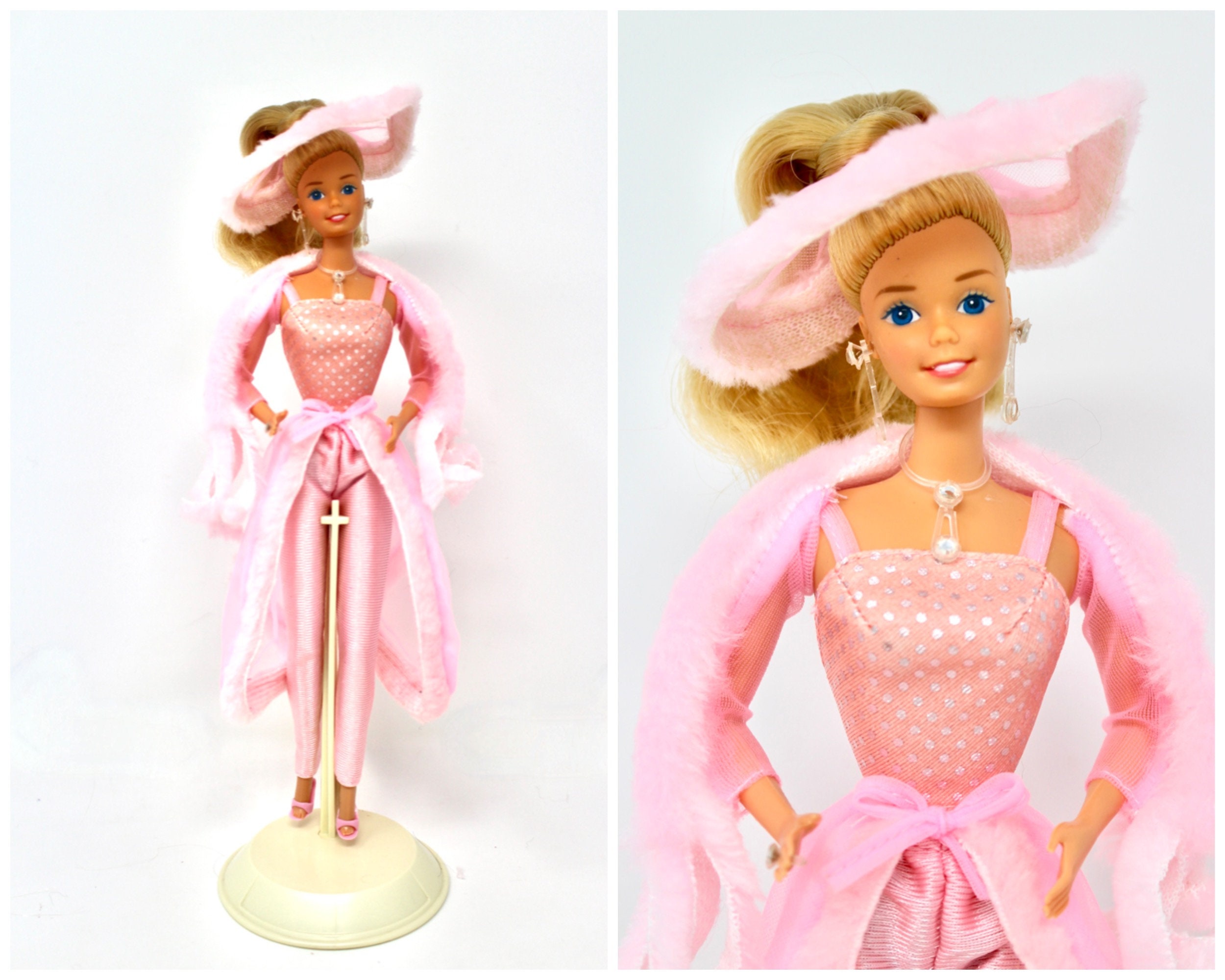 Barbie abito rosa pink pretty Bambini Giochi Bambole Barbie Bambole 