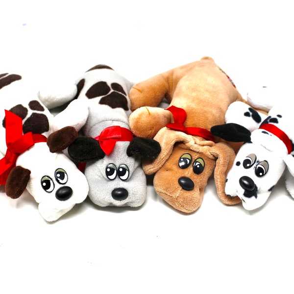 Pound Puppies Plush Babies, Choose Your Own, Vintage 80s Plush Tonka Stuffed Dog
