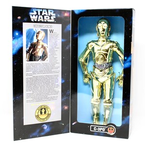 C3PO Star Wars Collector Series Doll NRFB Vintage 90s Kenner - Etsy