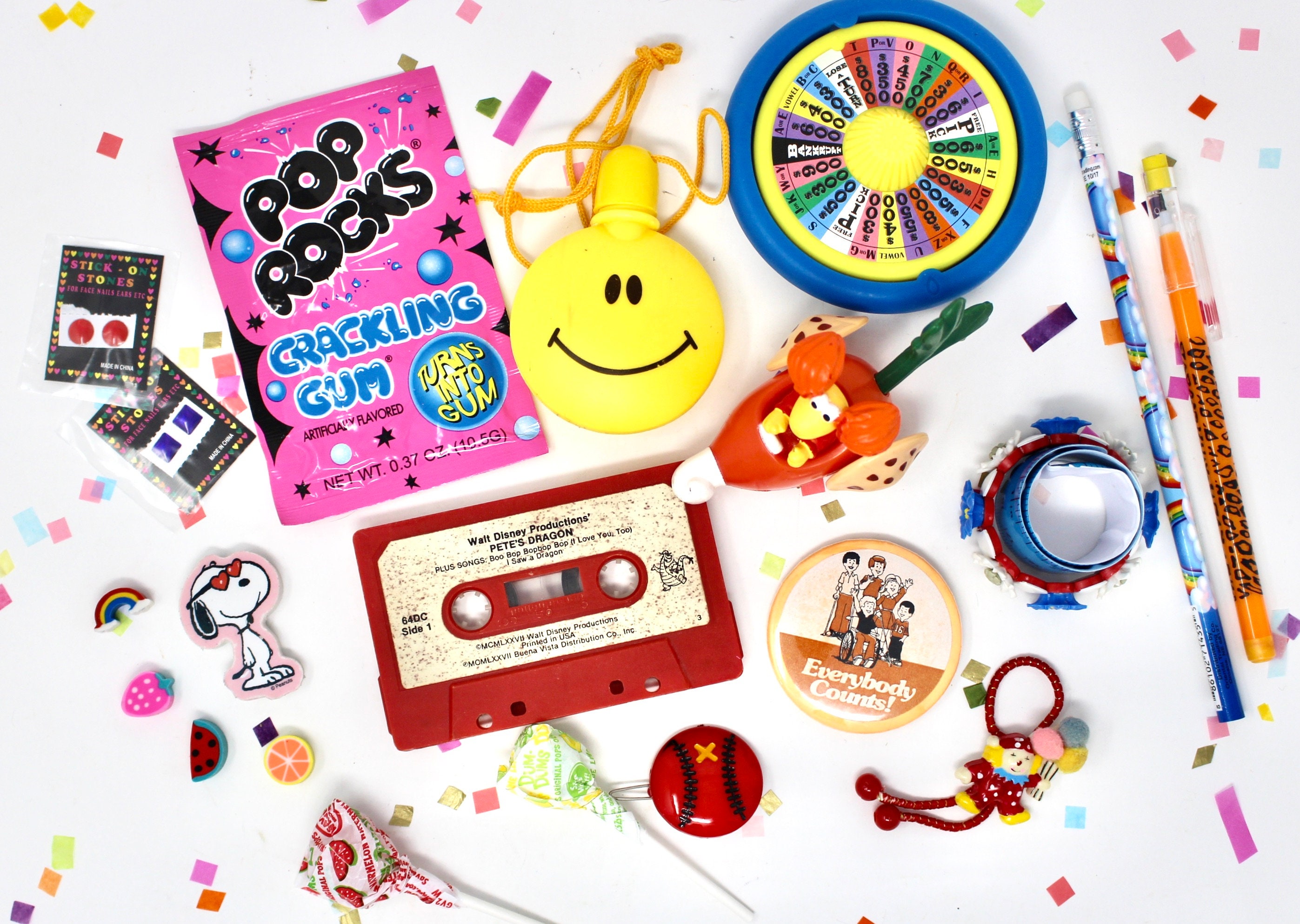 90s Kids Nostalgia Pencil Box