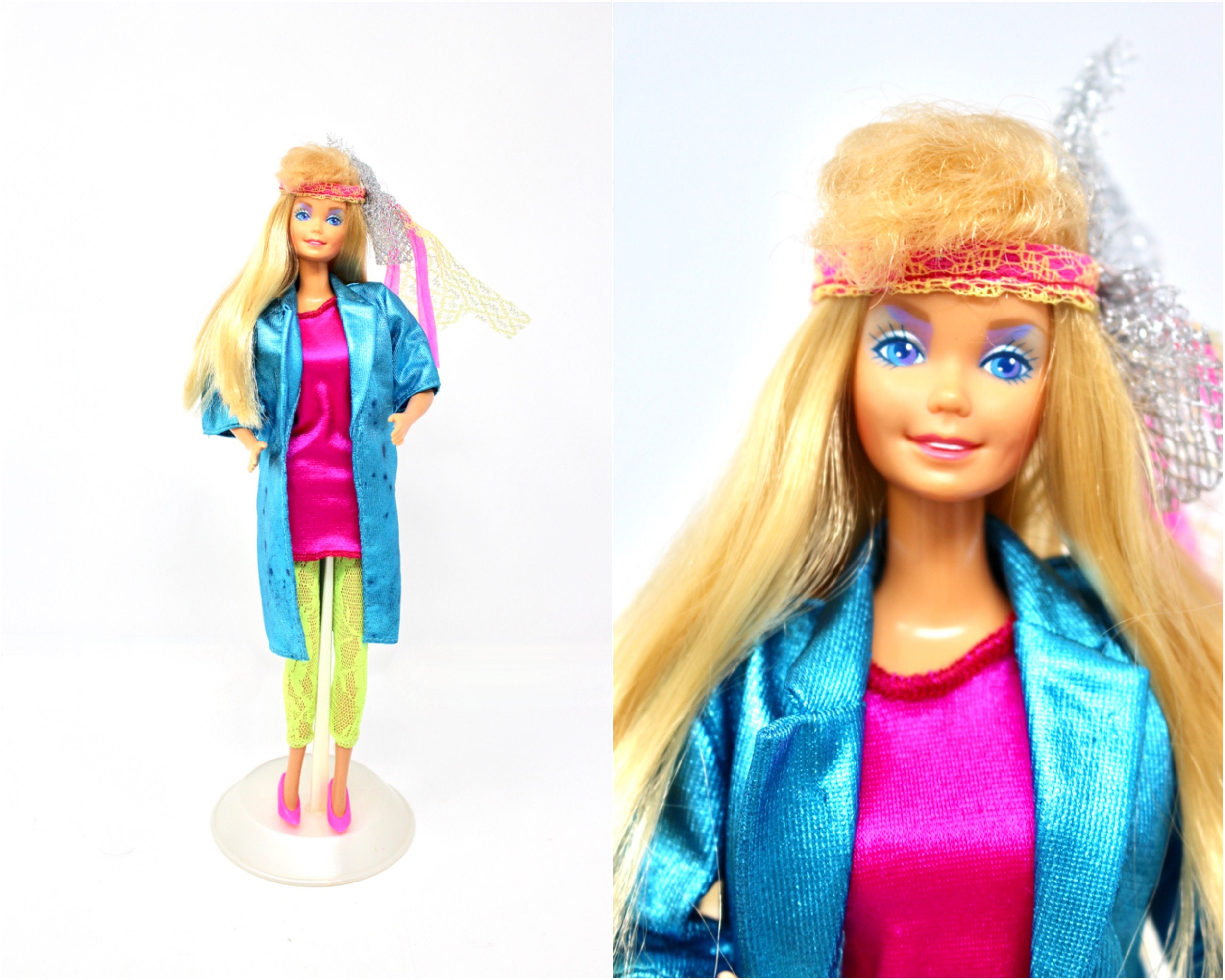 excitation Over hoved og skulder ubemandede Barbie and the Rockers Barbie Doll in Rockers Fashion 2690 - Etsy