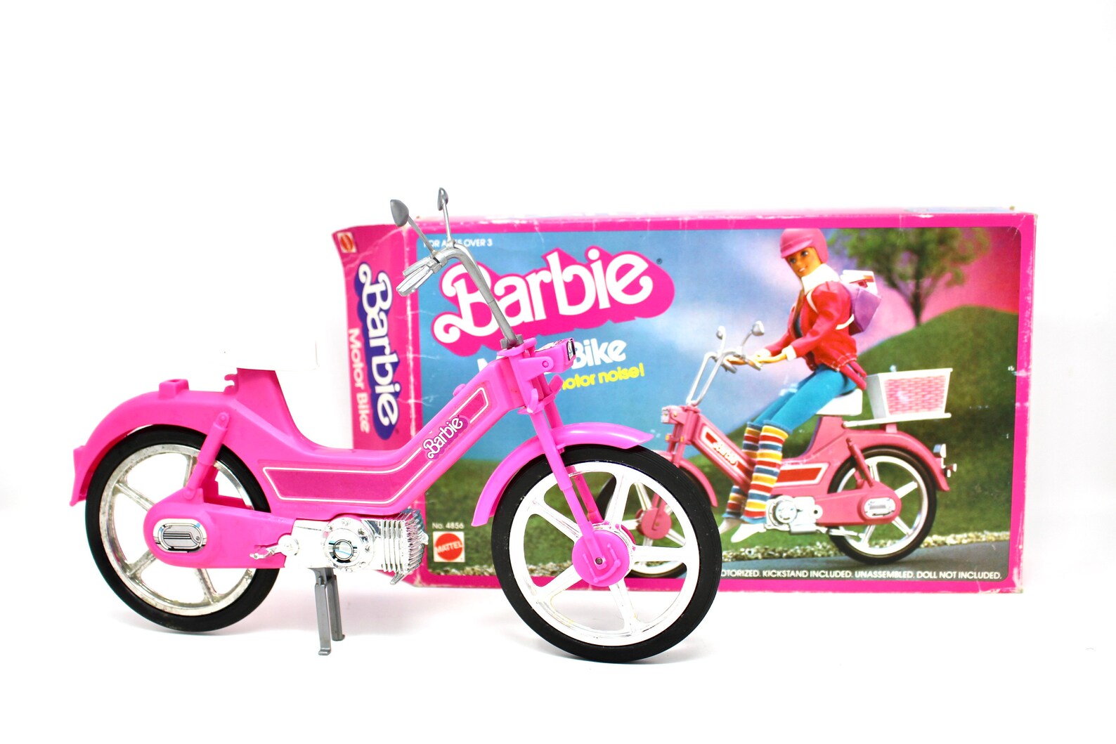 Barbie Motor Bike Moped 4856 with Box Vintage 80s Barbie Etsy