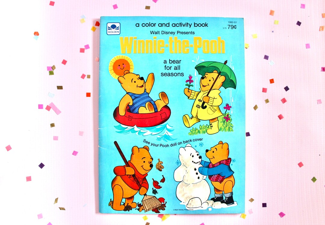 Winnie the Pooh Coloring and Activity Book, A Bear for All Seasons