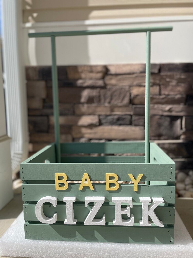 Baby Closet Crate baby Shower Cratebaby Gift Basket Baby Etsy