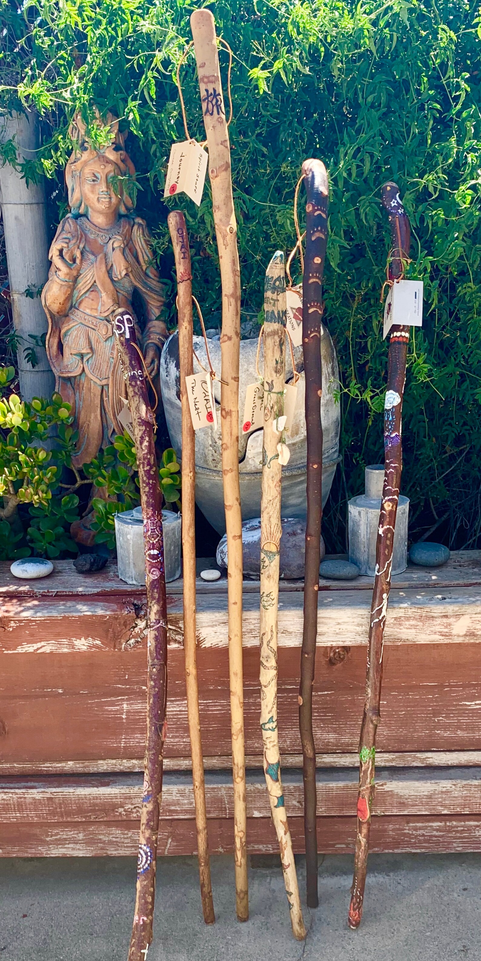 Walking sticks Etsy