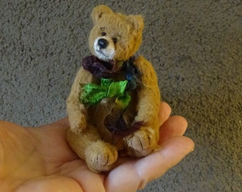 Mini teddybear, old minibear 10 cm