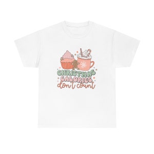 Weihnachten Kalorien zählen nicht Unisex Heavy Cotton T-Shirt