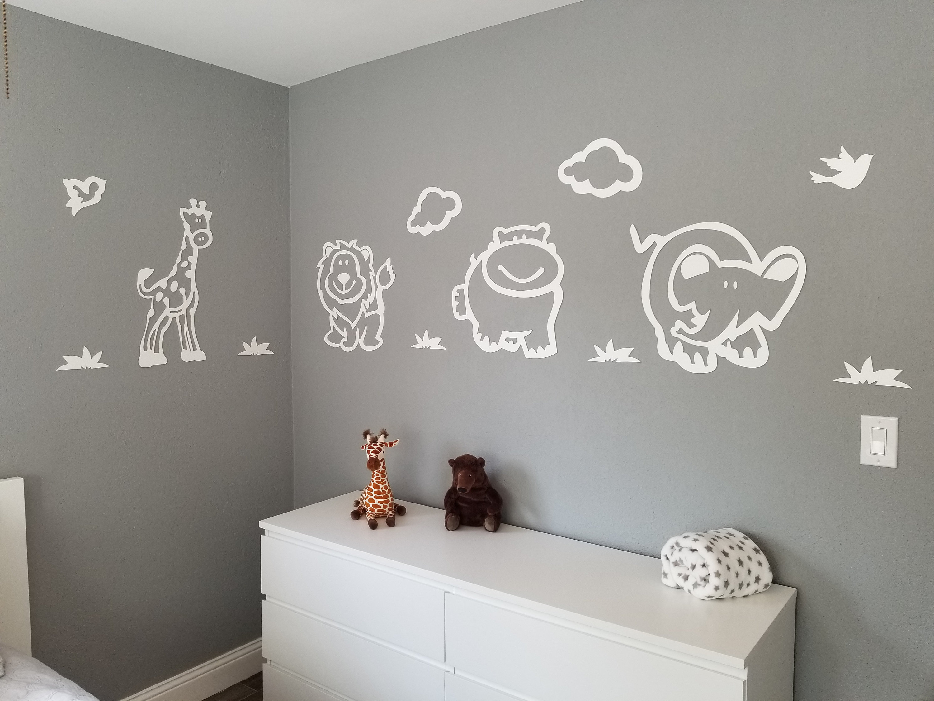 Safari Room Elephant Room Decor Elephant Decoration Etsy UK