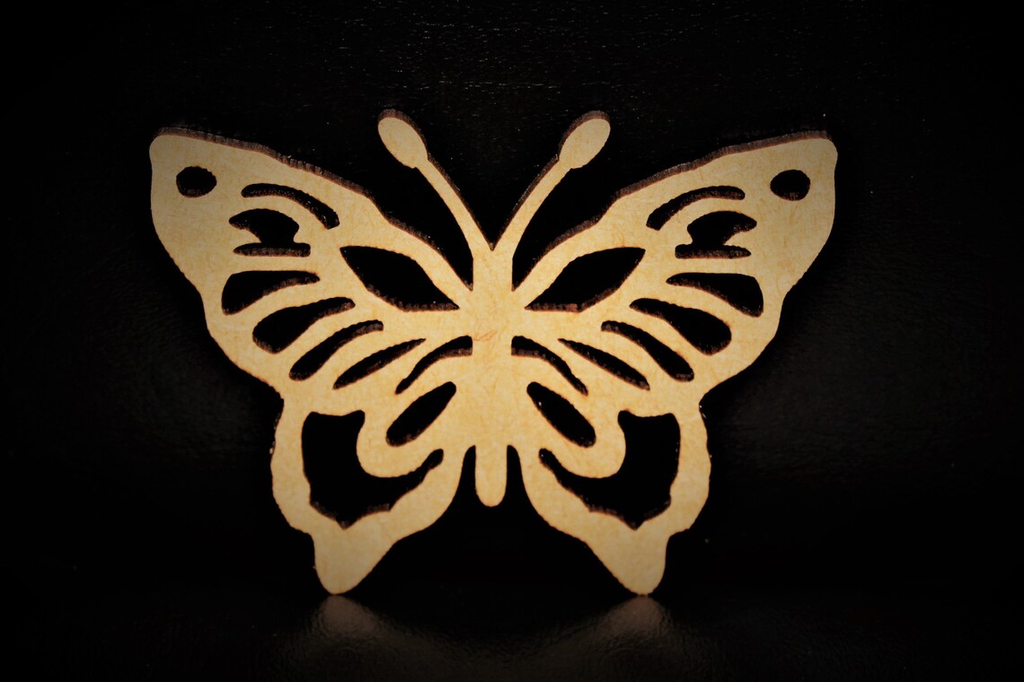 Butterfly Wood Cutouts Butterfly Decorationbutterfly Wooden Etsy