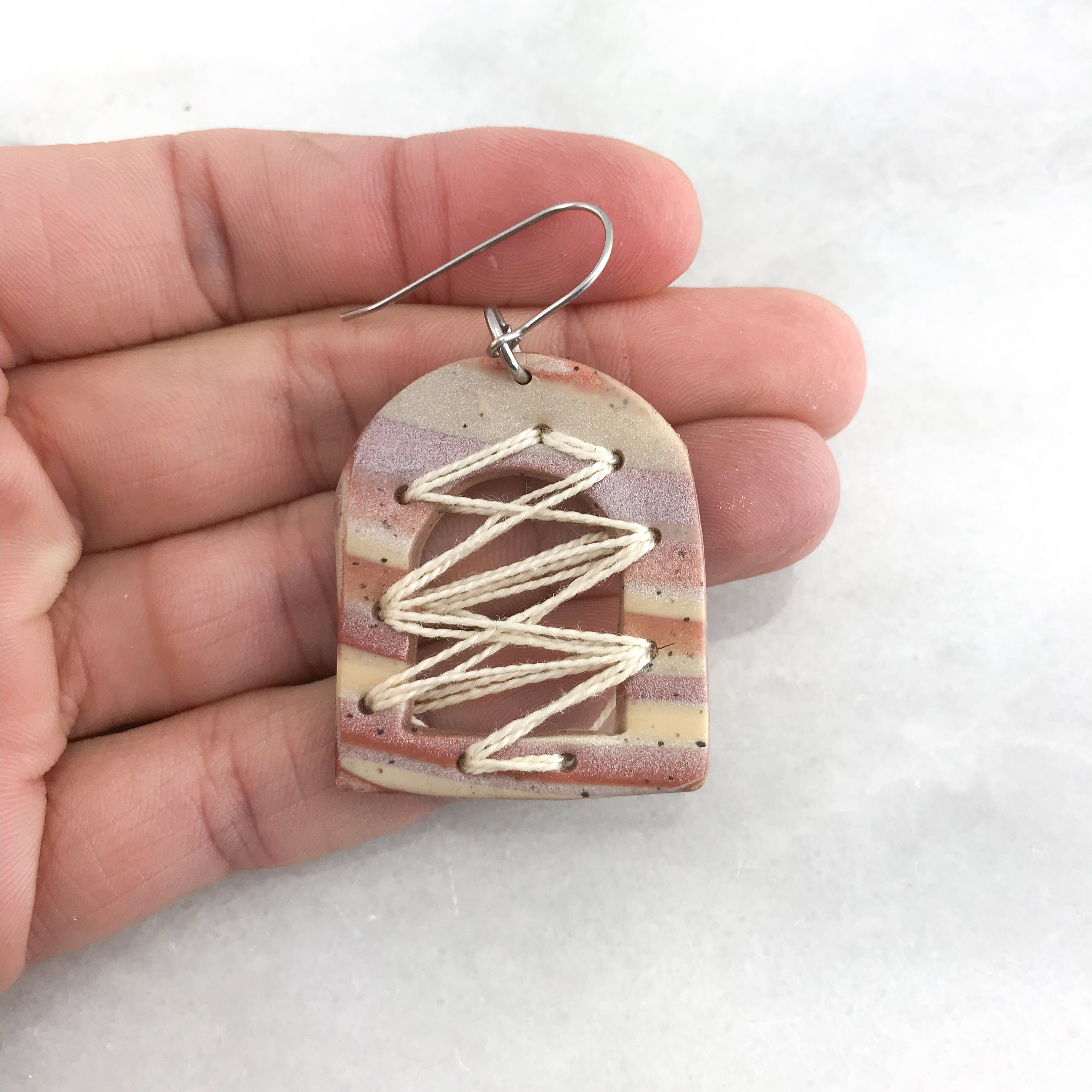 Polymer clay earrings handmade clay earrings polymer clay Etsy