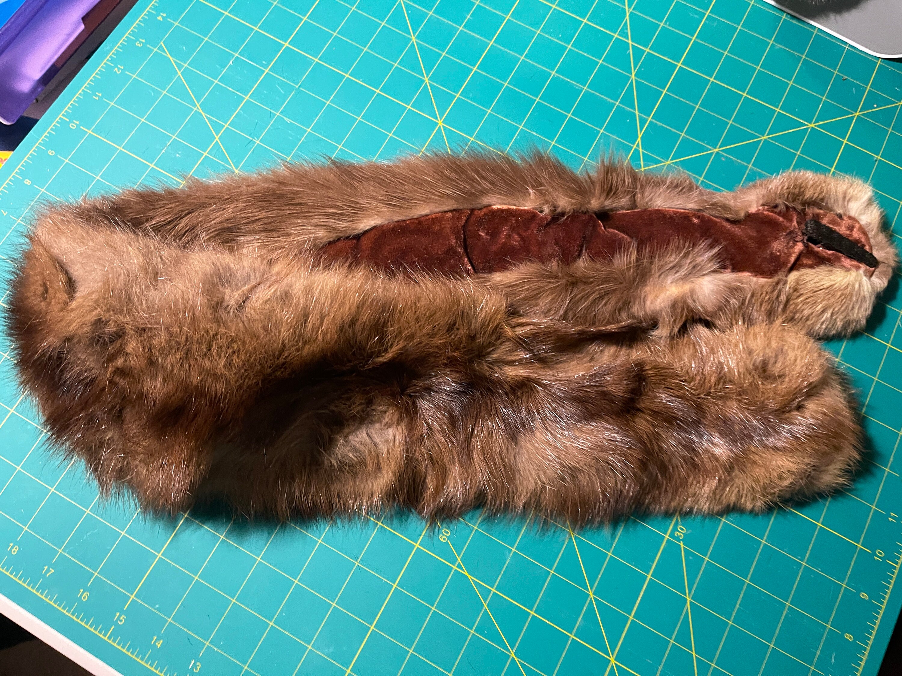 mink shawl vintage