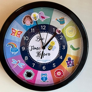 The Bee A Time Keeper™ clock is great for home and school!