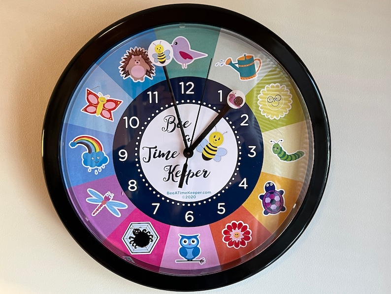 The Bee A Time Keeper™ clock is great for home and school!