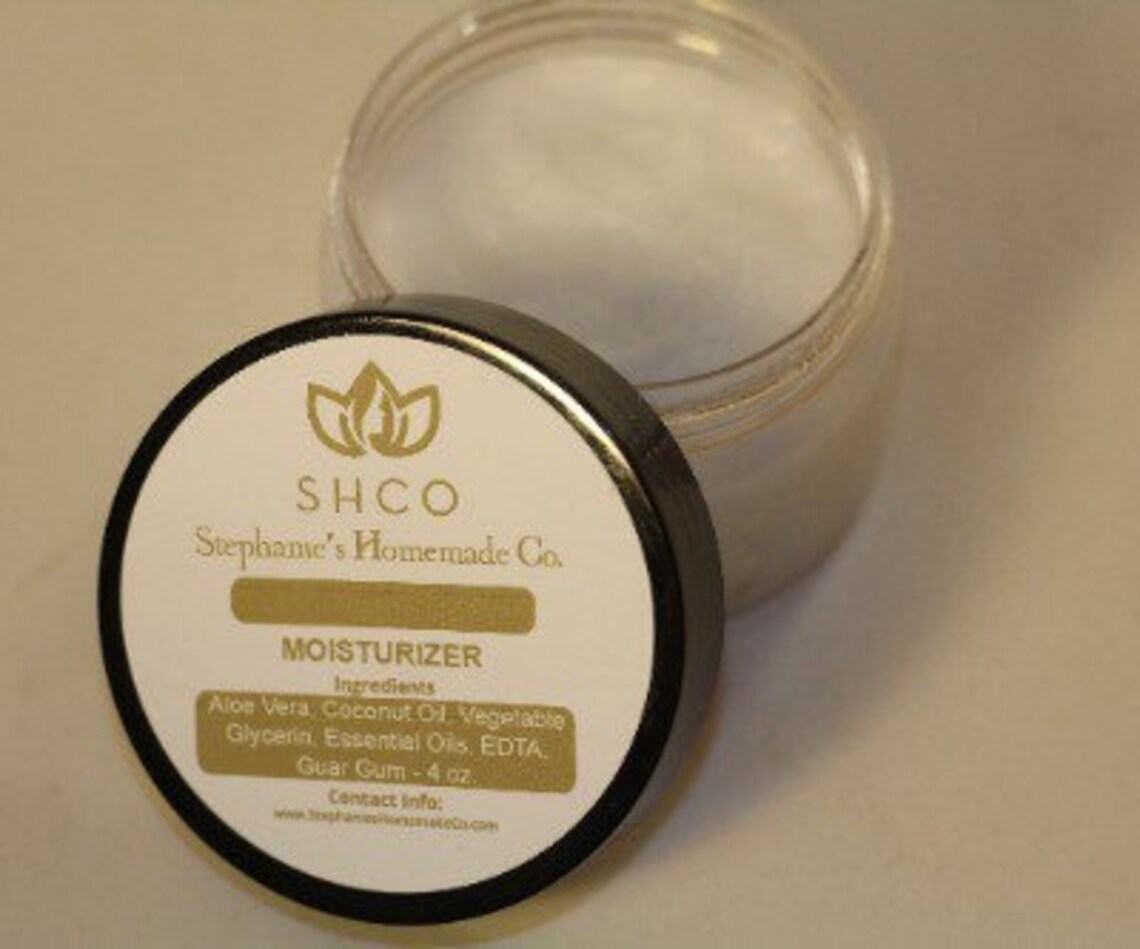 Aloe Vera Face and Body Moisturizer Natural Face Cream Etsy