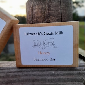 Goats Milk Shampoo Bar Handmade