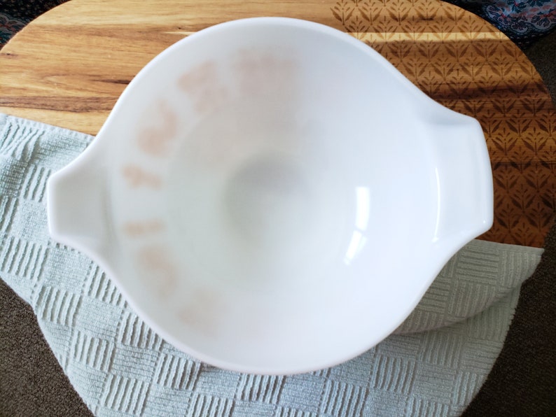 RARE Vintage Pyrex Orange Butterprint 444