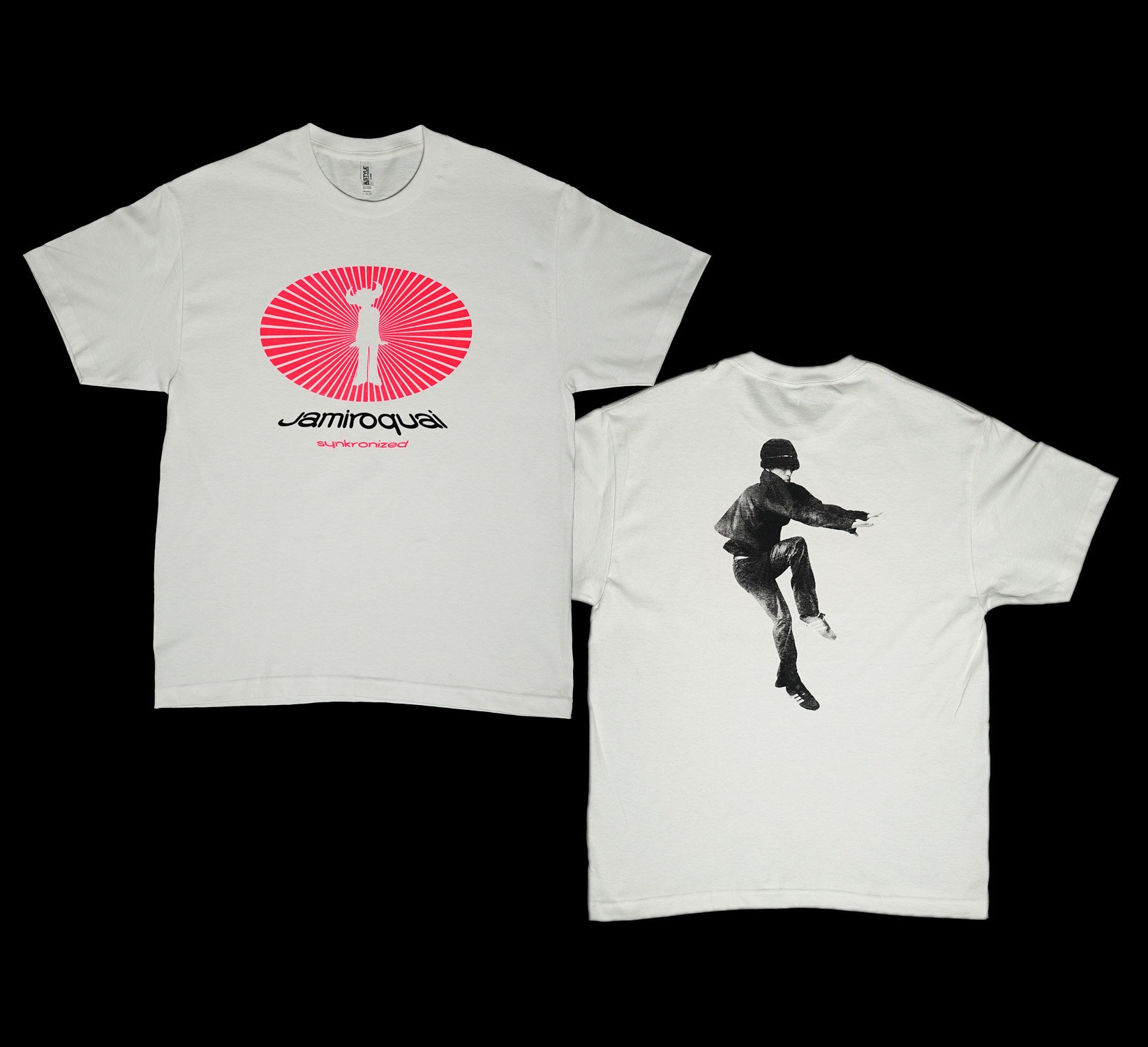 Jamiroquai Synkronized T-shirt 100% Cotton Screen Printed - Etsy Jamiroquai Synkronized T-shirt 100% Cotton Screen Printed - Etsy