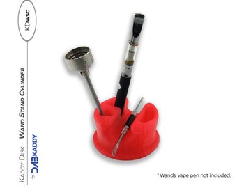 SILICONED Wand Stand Rod 3 by GLASS Kaddy @ KADDY.net