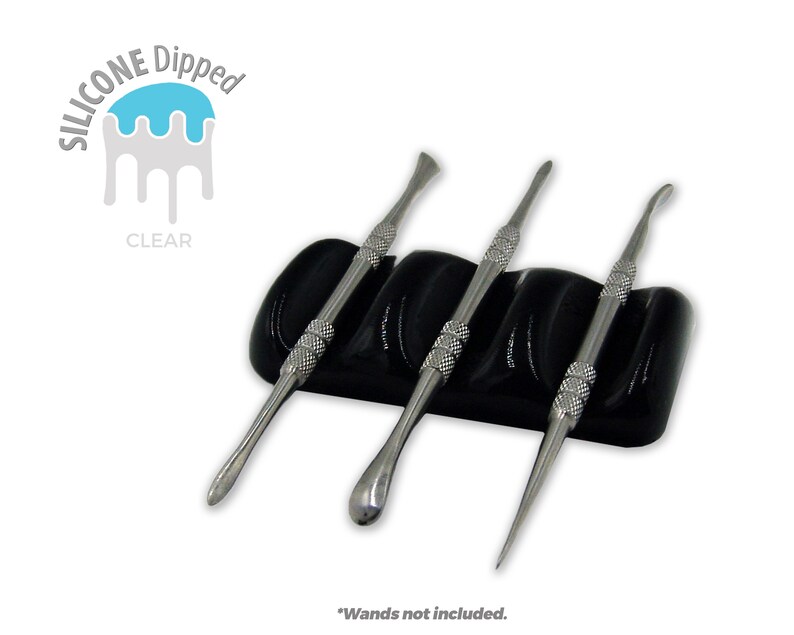 SILICONED Wand Stand Rod 3 by GLASS Kaddy @ KADDY.net