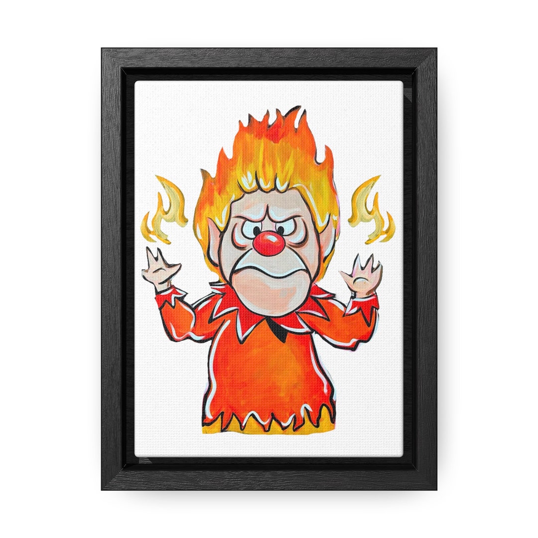 Heat Miser Wall Art Classic Christmas Gifts Vintage Christmas Decor