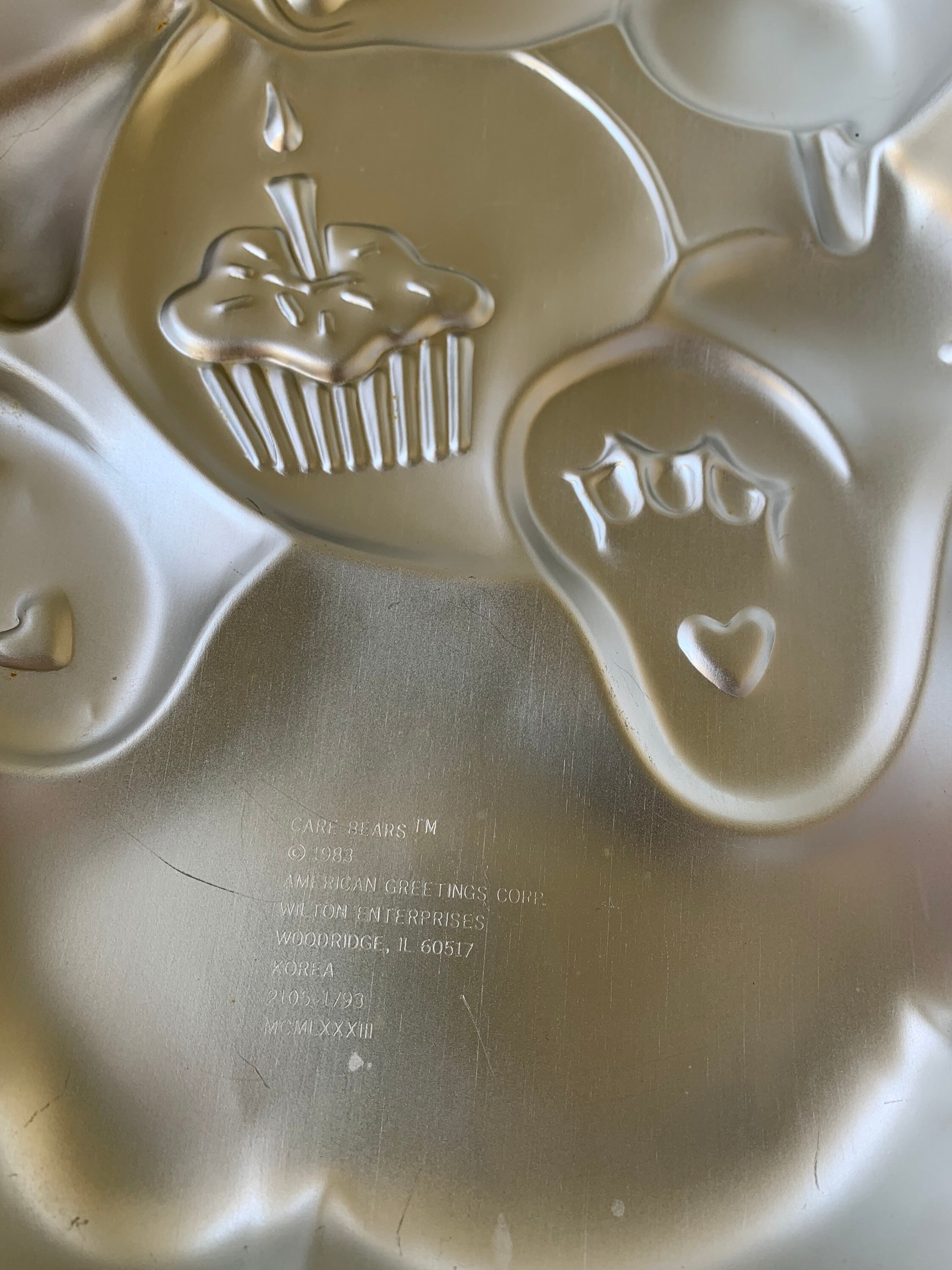 Vintage1985 Care Bear Cake Pan by Wilton W/ Original Packaging. 1980s  Cartoon Cake Pan/jello Mold. New, Unused, Vintage Condition. 