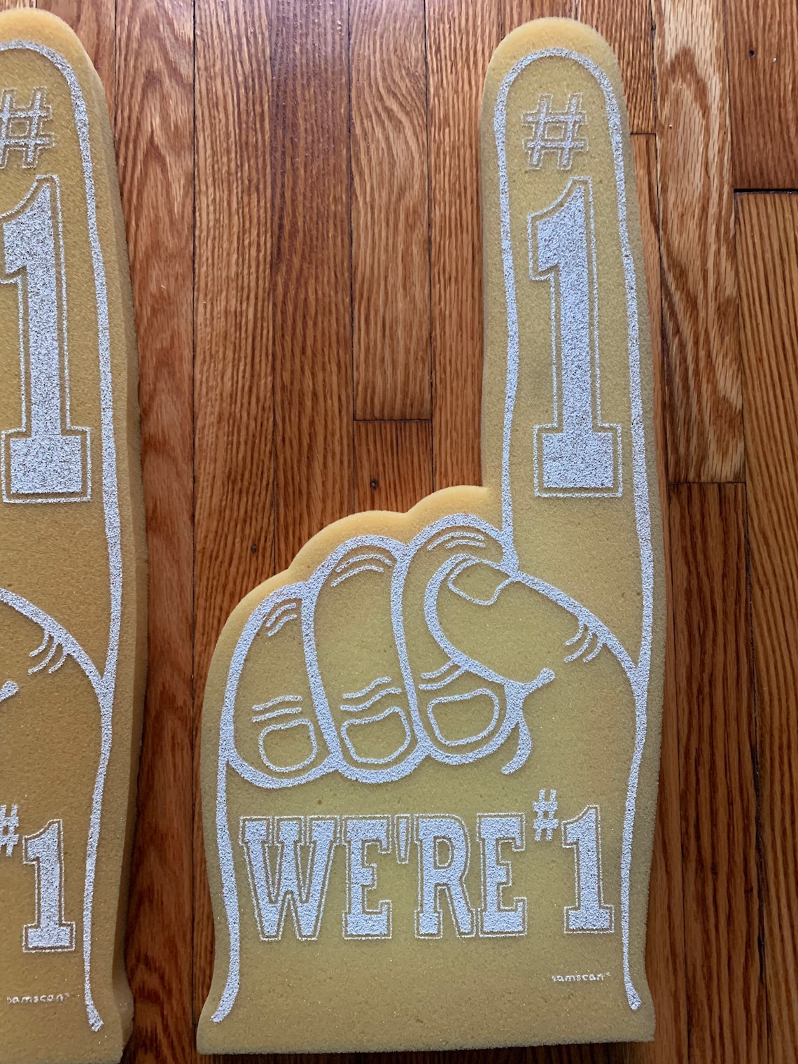 Printable Number 1 Foam Finger