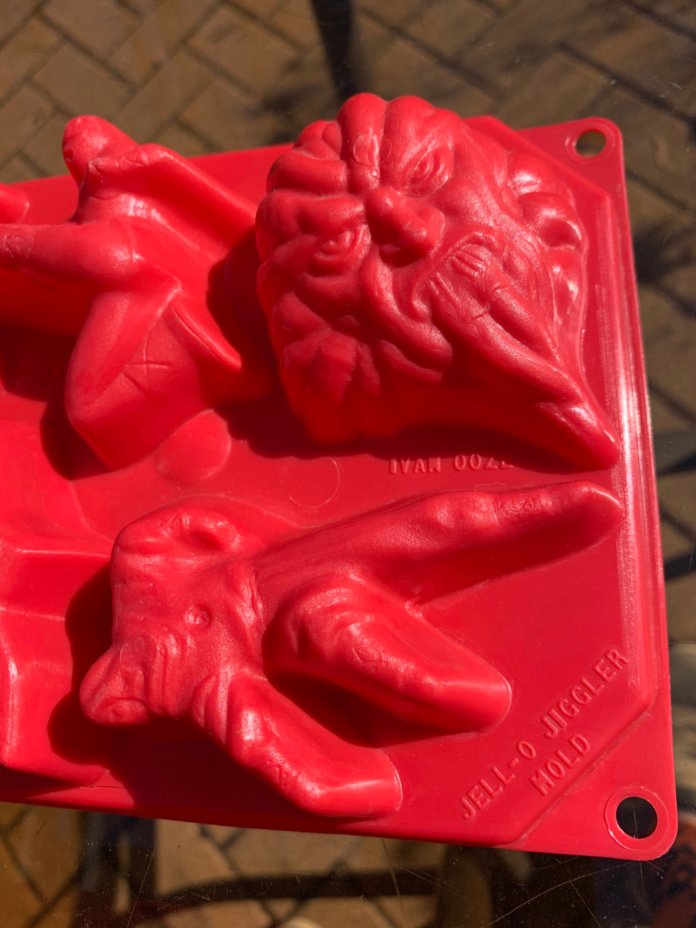 Vintage Power Ranger Jello Jiggler Mold Ice Mold Soap Molds Etsy