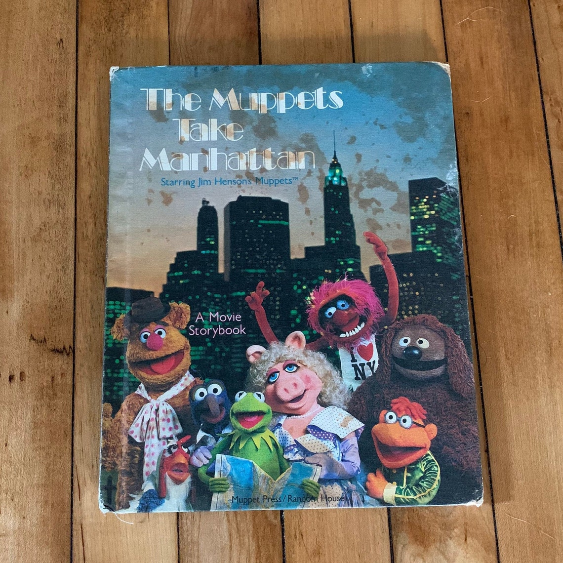 The Muppets Take Manhattan Book 1984 Storybook Jim Henson 1984  Etsy
