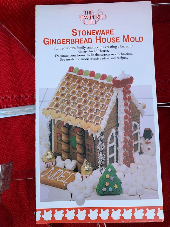 Vintage GINGERBREAD HOUSE Baking Sheet Pan Christmas Mold