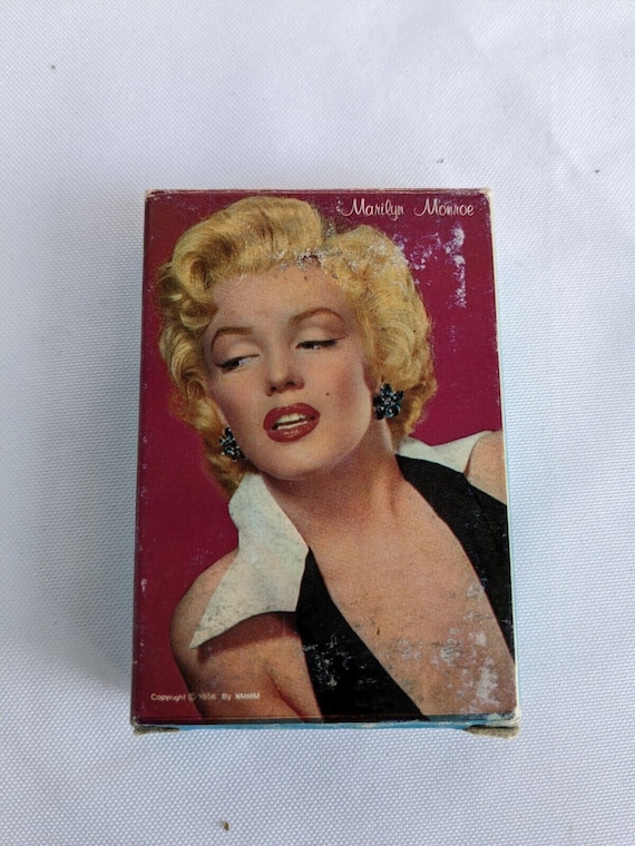 Marilyn Monroe Vintage Original Souvenir Box Playing Cards 1956