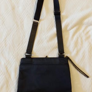 Brighton City Lights AUSTIN Black Crossbody Hobo Bag Handbag Purse image 2