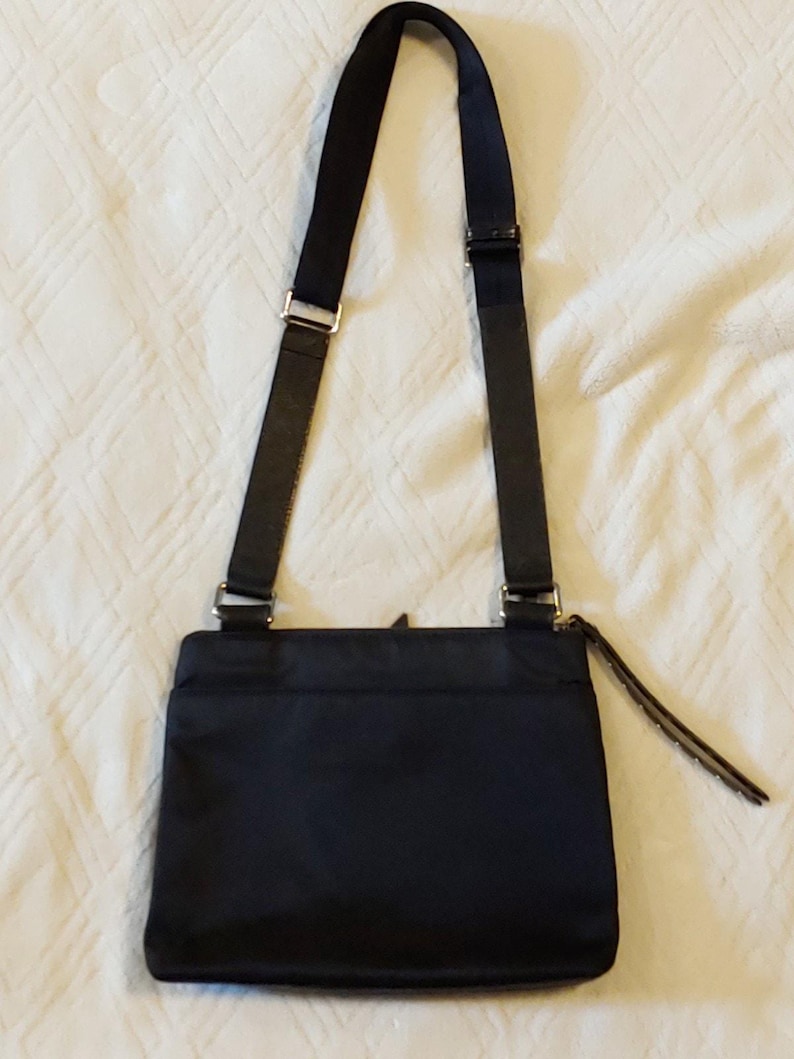 Brighton City Lights AUSTIN Black Crossbody Hobo Bag Handbag Purse image 2