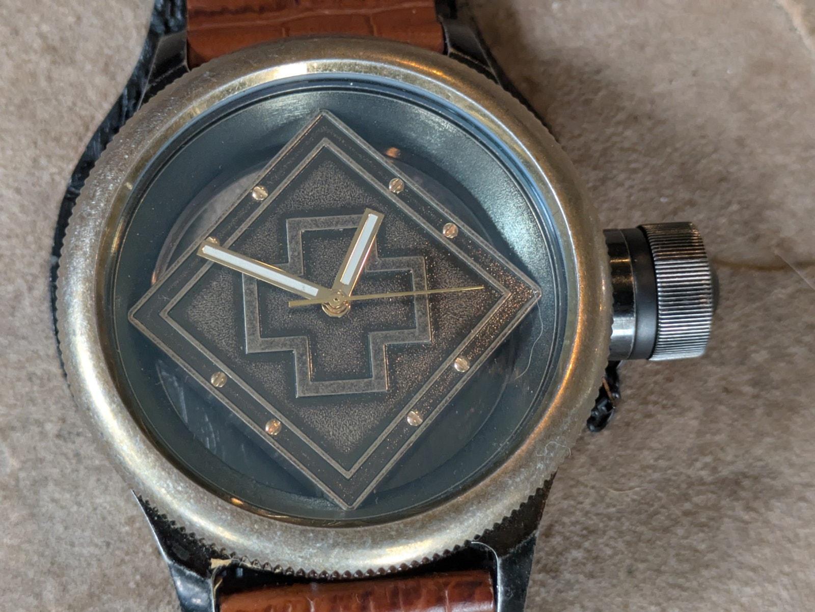 Rare Invicta Russian Diver 17649 Distressed Gunmetal Brown  display picture 1
