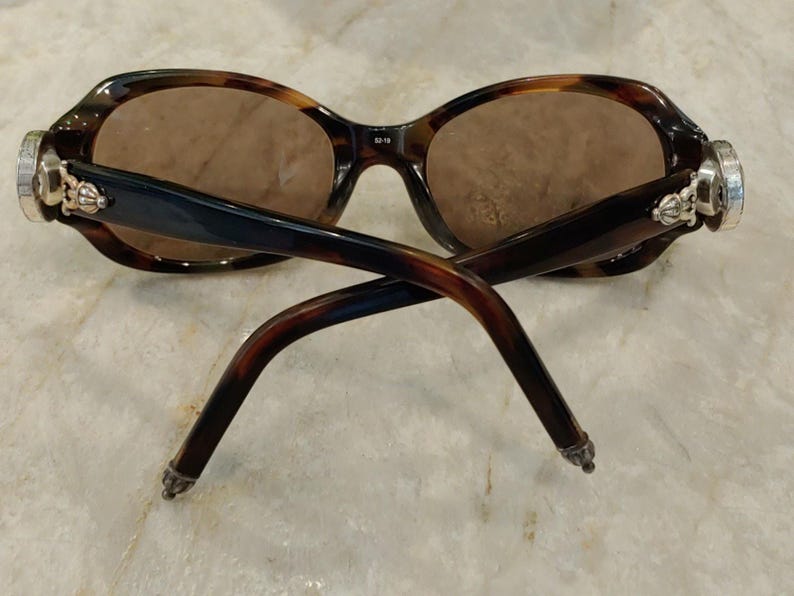 VTG Classic Brighton Sunglasses Here Comes The Sun Tortoise & Silver image 3