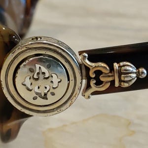 VTG Classic Brighton Sunglasses Here Comes The Sun Tortoise & Silver image 8