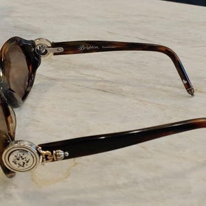 VTG Classic Brighton Sunglasses Here Comes The Sun Tortoise & Silver image 4