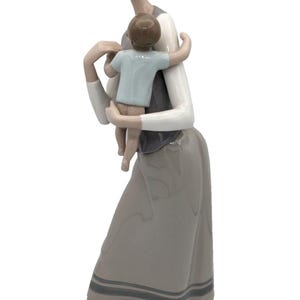 コピー品 - リヤドロ磁器の母と子の置物 #4701 スペイン製 箱付き