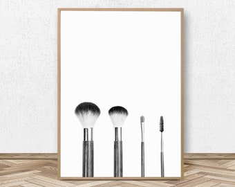Makeup wall art | Etsy