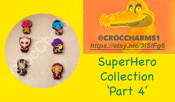 Shoe Charms. Croc Charms. Character Charms. Jibbitz. Marvel 