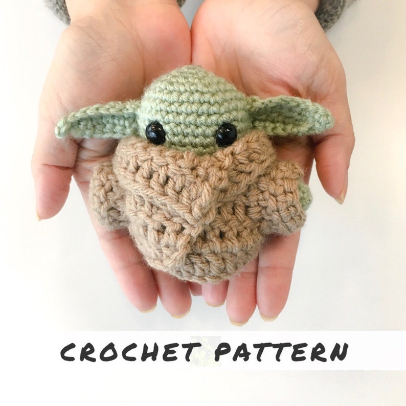 Crochet Baby Alien Pattern CROCHET PATTERN image 1