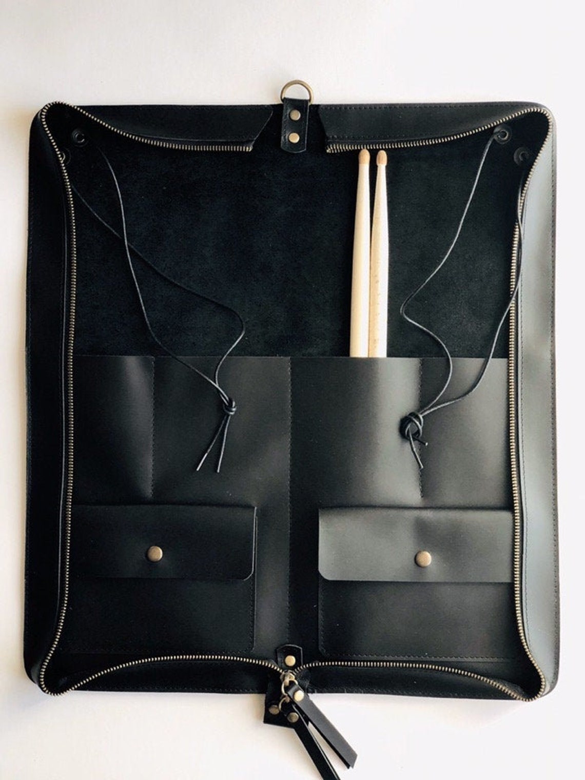 Leather Stick case for drummers / drumstick bag / drum stick Etsy