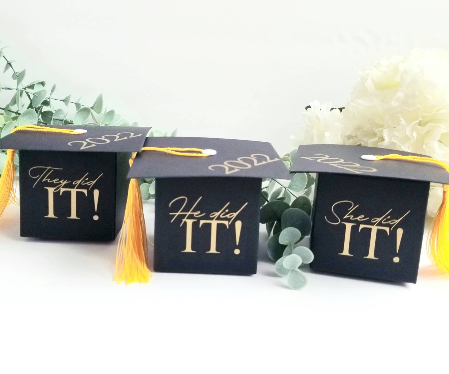 Graduation Gift Boxes With Tassel Graduation Party Gift | Etsy