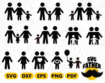 Download Stick Family SVG Bundle Family SVG Bundle Family cut file ...