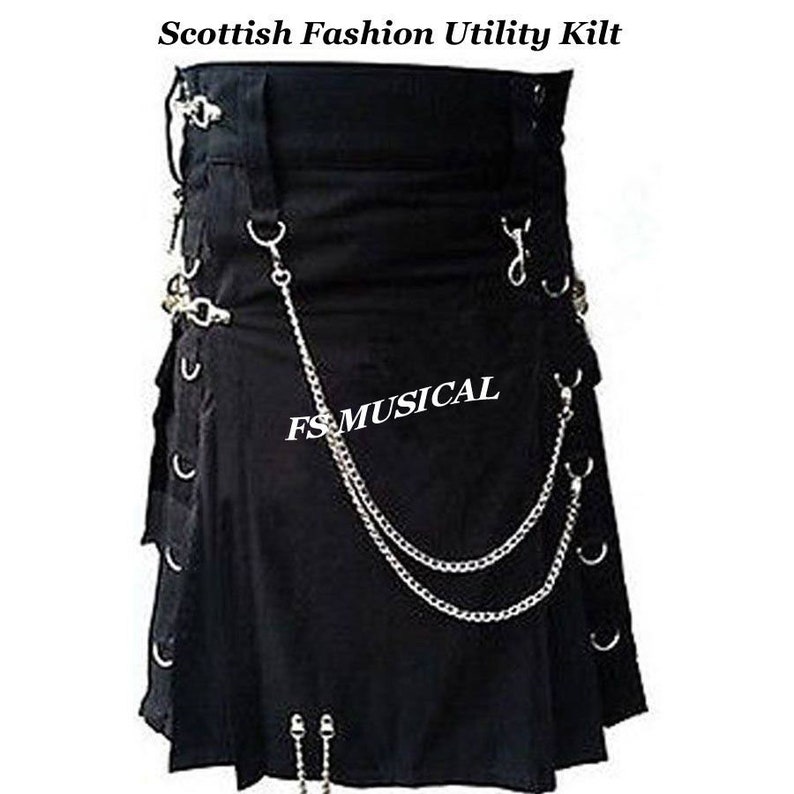 Scottish Fashion Utility Kilt