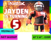 Background Roblox Birthday Backdrop