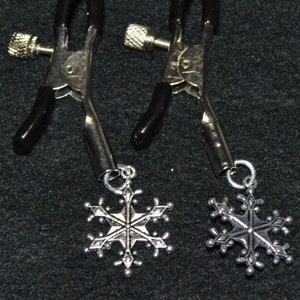 Snowflake Nippelklammern - Versandfertig